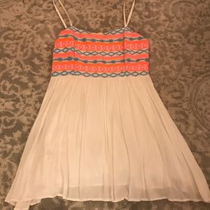 Aztec embroidered Peixoto Dress